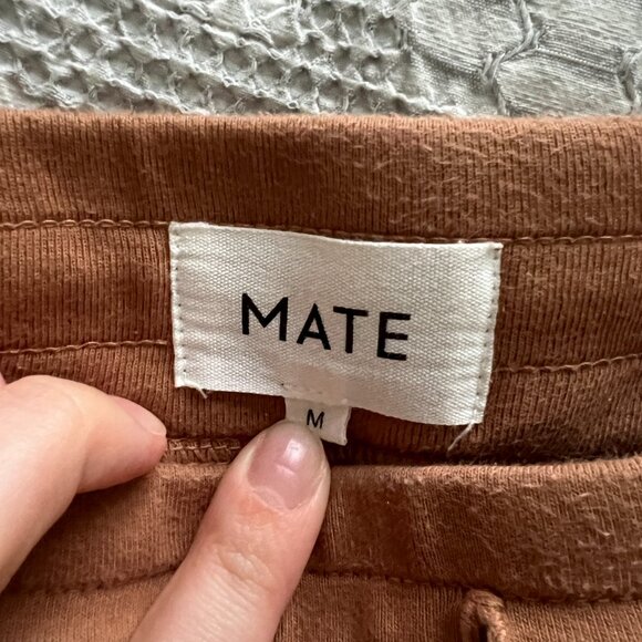 MATE the Label Organic Thermal Wide Leg Pant - Picture 4 of 4